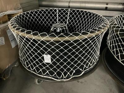 Overview picture of plastic open drain round basin-wagon