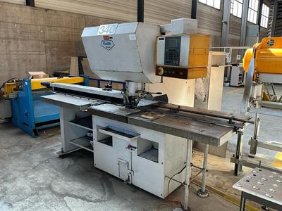 Overzichtsfoto van 1982 Raskin R52P punching machine