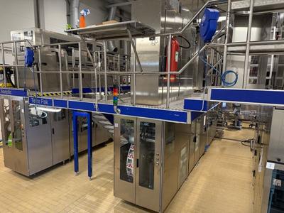 Overview picture of End combination 4 filling lines with UHT treatment (A+B+C+D+E + nr. 45, 71, 307)