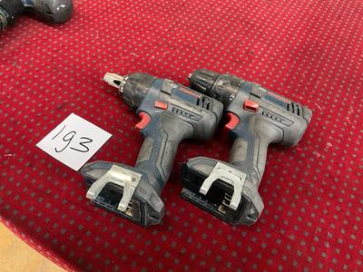 Photo d'aperçu de Bosch various battery tools