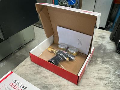 Overzichtsfoto van Fronius AR/CO2 pressure regulator