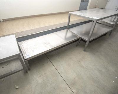 Photo d'aperçu de Stainless steel bench