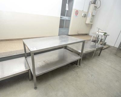 Photo d'aperçu de Stainless steel bench