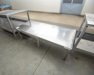 Overview picture of Stainless steel bench