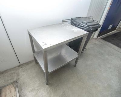 Photo d'aperçu de Stainless steel bench