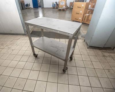 Photo d'aperçu de Stainless steel bench