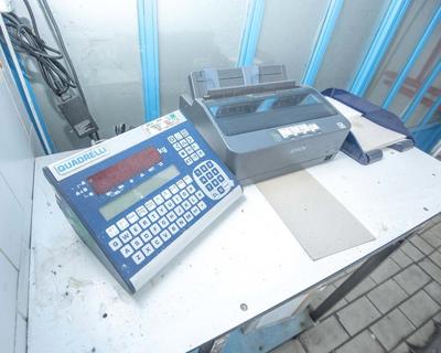 Overview picture of QUADRELLI & EPSON Industrial weighing scale terminal and printer