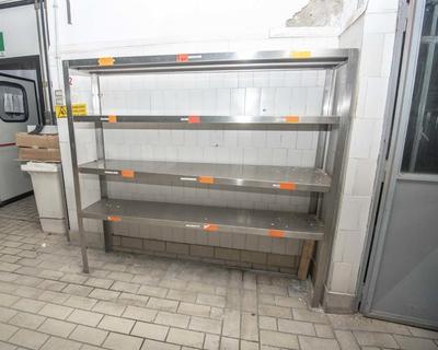 Overview picture of Industrial metal shelving