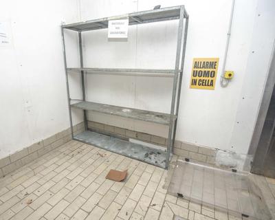 Overview picture of Industrial metal shelving