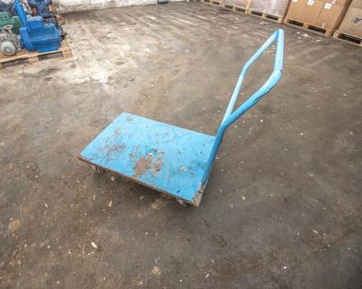 Overview picture of Metal trolley