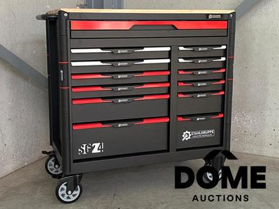 Overview picture of Stahlgruppe SG24 professional stocked tool trolley