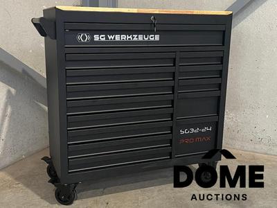 Overview picture of SG Werkzeuge SG32-24 stocked tool trolley