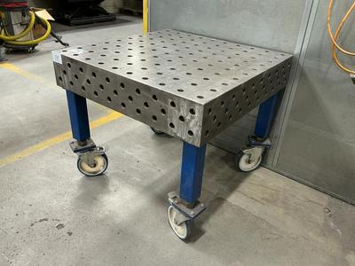 Overzichtsfoto van Mobile welding table