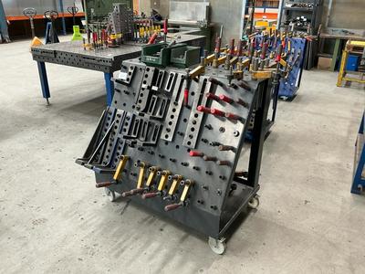 Overzichtsfoto van Demmeler Welding clamping equipment