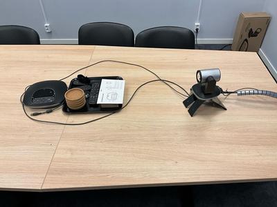 Overview picture of Logi tech Video call system