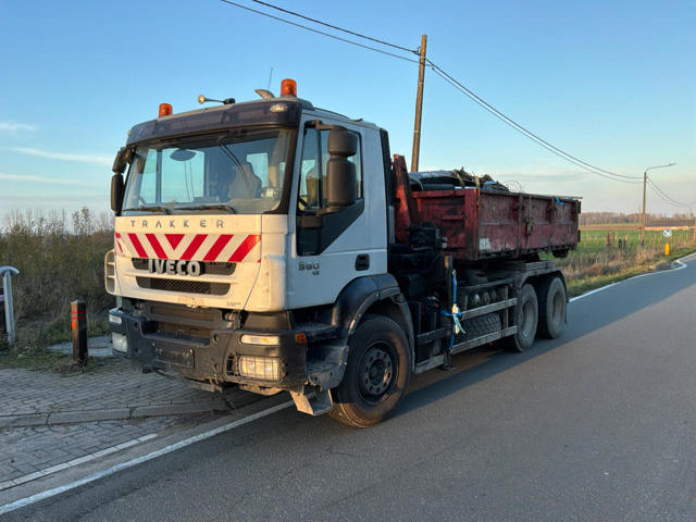 2007 Iveco 360 E5 - truck/container system/load crane MKG