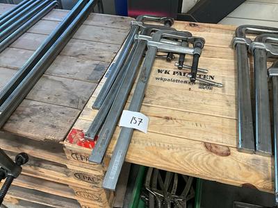 Overzichtsfoto van screw clamps (4x)