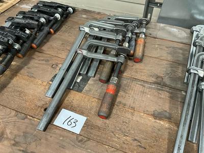 Overzichtsfoto van screw clamps (5x)