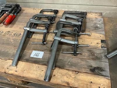 Overzichtsfoto van screw clamps (7x)
