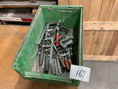 Overzichtsfoto van screw clamps