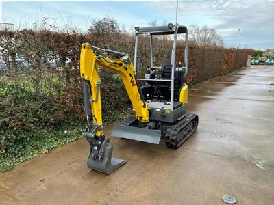 Overview picture of 2024 wacker Neuson EZ17 mini excavator