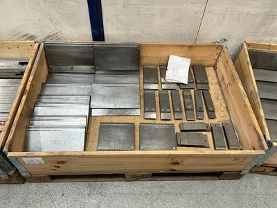 Overzichtsfoto van press brake punch (26x)