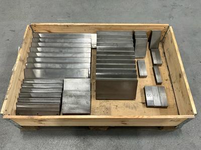 Overzichtsfoto van press brake die (38x)