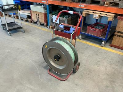 Immagine panoramica di strapping set