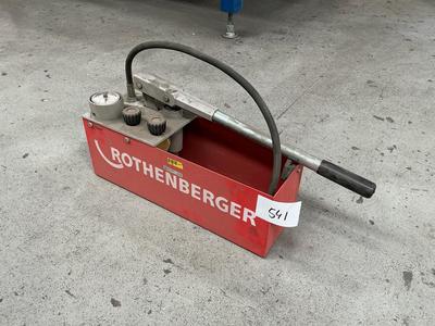 Overview picture of Rothenberger RP50-S hydraulic pump