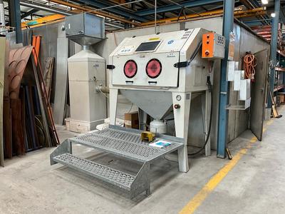 Overview picture of 2007 Sablux SX 155S/SAD blasting cabinet