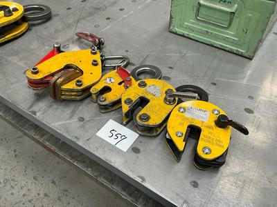 Overview picture of Plate clamp (4x)