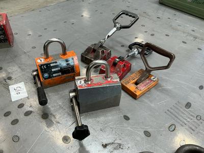 Overview picture of lifting magnet (5x)