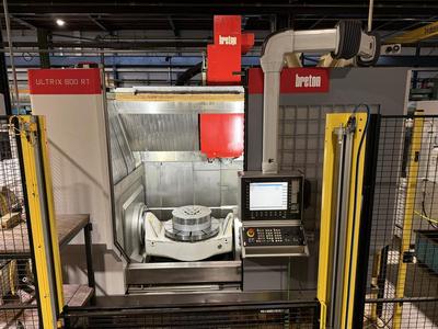 Overview picture of Breton Ultrix 800 RT Multifunctional 5-axis machining center