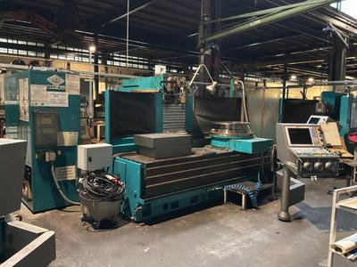 Overzichtsfoto van 1991 OMV BPF-4-2000 CNC freesmachine