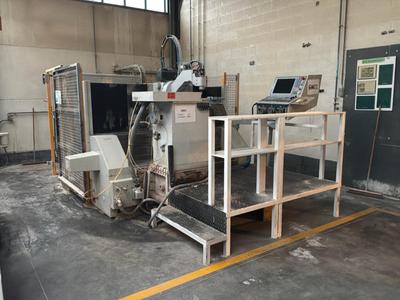 Overzichtsfoto van 1989 OMV Parpas FAS 4 CNC 5-assig freesmachine