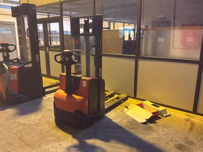 Overview picture of 2016 BT Staxio SWE100 Electric Stacker