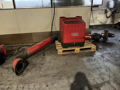 Översiktsbild av 2004 Lincoln Electric Statiflex 200-M Avgassystem