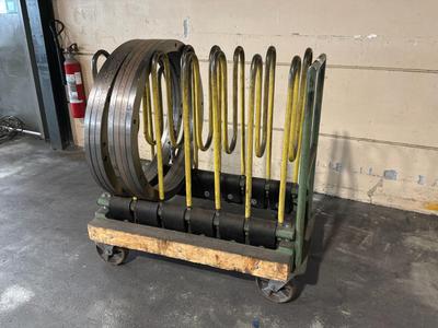 Overzichtsfoto van Aluminium flenzen (7x)