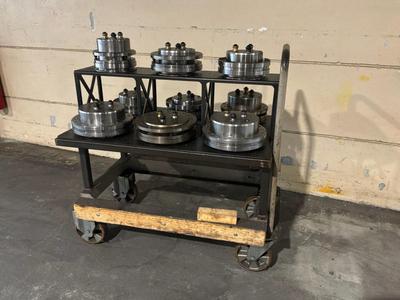 Photo d'aperçu de Diverses plaques de pose CNC en aluminium (9x)