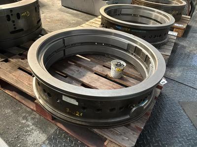 Overview picture of steel cylinder mold