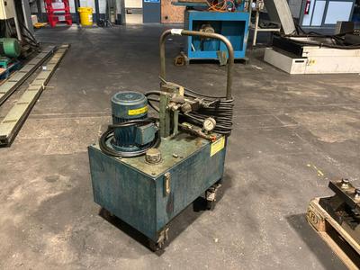 Overzichtsfoto van Hydrabel Mobiele Hydraulische pompunit