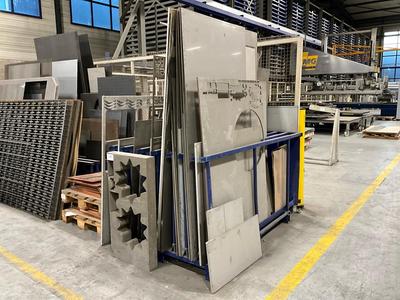 Overview picture of various sheet/plate material