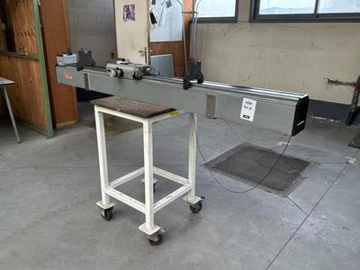 Overview picture of Trimos HS 4 2050 mm measuring and calibration bench.