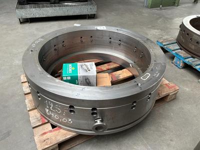 Overzichtsfoto van stalen cilinder mal