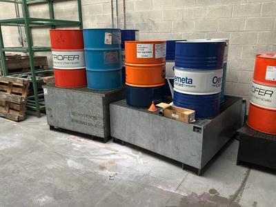 Immagine panoramica di Vaschetta di raccolta dell'olio (2x)