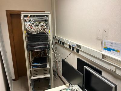 Immagine panoramica di Contenuto della sala tecnica