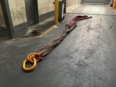 Overview picture of 2016 VGS Lifting strap with rings