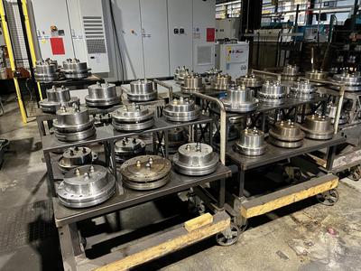 Overview picture of G - Aluminum CNC positioning plates (nr 215-226)