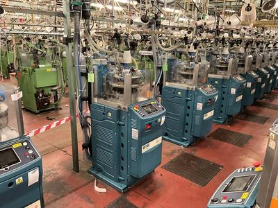 Overview picture of (5x) 2017 Lonati LB04E7 circular knitting machine