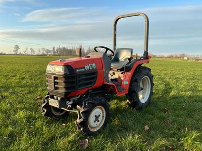 Overview picture of Granbia-Boy GB170 vierwielaangedreven minitractor